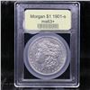Image 4 : ***Auction Highlight*** 1901-s Morgan Dollar $1 Graded Select+ Unc By USCG (fc)