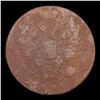 Image 2 : 1821-EM Russia 1 Kopek 1k C-117.3 Grades vg+