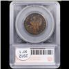 Image 5 : 1787 Connct Mail Bust Left, CONNECT Colonial Cent Miller 15-F 1c Graded vf25 By SEGS