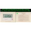 Image 1 : 1976 Official Republican First Day of Issue Two Dollar Bicentennial Commemorative Bill Grades NG