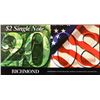 Image 2 : 2003A $2 Federal Reserve Note, Uncirculated 2008 BEP Folio Issue (Richmond, VA) Grades Gem CU