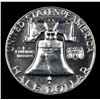 Image 3 : Proof 1961 Franklin Half Dollar 50c Grades Select Proof