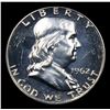 Image 2 : Proof 1962 Franklin Half Dollar 50c Grades Select Proof