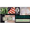 Image 1 : 2003A $2 Federal Reserve Note, Uncirculated 2008 BEP Folio Issue (New York, NY) Grades Gem CU