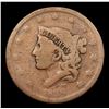 Image 2 : 1838 Coronet Head Large Cent 1c Grades vg+