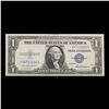Image 2 : **Star Note** 1935F $1 Blue Seal Silver Certificate Grades Select CU