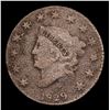 Image 2 : 1829 Large Letters Coronet Head Large Cent 1c Grades VF Details