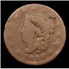 Image 2 : 1818 Coronet Head Large Cent 1c Grades g, good