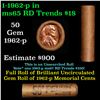 Image 1 : Shotgun Lincoln 1c roll, Brandt Wrapper 1962-p 50 pcs