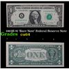Image 1 : 1963B $1 'Barr Note' Federal Reserve Note Grades Choice CU