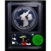Image 3 : Proof 1991-p Korean War Modern Commem Dollar $1 Graded GEM++ Proof Deep Cameo BY USCG