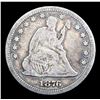 Image 2 : 1876-p Seated Liberty Quarter 25c Grades vf+