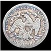 Image 3 : 1876-p Seated Liberty Quarter 25c Grades vf+