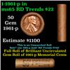 Image 1 : Shotgun Lincoln 1c roll, Brandt Wrapper 1961-p 50 pcs