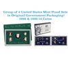 Image 1 : Group of 2 United States Mint Proof Sets 1998-1999 14 coins