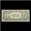 Image 3 : **Star Note** 1935F $1 Blue Seal Silver Certificate Grades f+