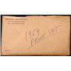 Image 2 : 1959 United States Mint Proof Set In Original Evelope! 5 Coins Inside!