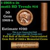 Image 1 : Shotgun Lincoln 1c roll, 1968-s 50 pcs Brandt Wrapper