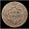Image 3 : 1822 Coronet Head Large Cent 1c Grades f+