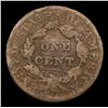 Image 3 : 1837 Head of 1838 Coronet Head Large Cent 1c Grades g+