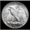 Image 3 : 1942-p Walking Liberty Half Dollar 50c Grades Choice Unc