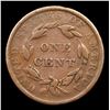 Image 3 : 1839 Booby Head Coronet Head Large Cent 1c Grades f+