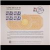 Image 2 : Proof 1865 $20 Bureau of Engraving & Printing Gold Certificate Reverse & 1948 3c Stamp Obverse Grade