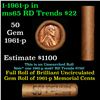 Image 1 : Shotgun Lincoln 1c roll, Brandt Wrapper 1961-p 50 pcs
