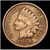 Image 2 : 1898 Indian Cent 1c Grades Choice AU