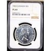 Image 2 : NGC 1963 Canada Silver $1 KM-54 Graded ms64 PL By NGC