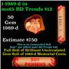 Image 1 : Shotgun Lincoln 1c roll, 1989-d 50 pcs Wrapper.