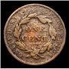 Image 3 : 1837 medium letters Coronet Head Large Cent 1c Grades f details