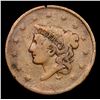 Image 2 : 1836 Coronet Head Large Cent 1c Grades vg, very good