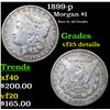 Image 1 : 1899-p Morgan Dollar $1 Grades VF Details