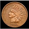 Image 2 : 1909 Indian Cent 1c Grades Choice AU/BU Slider+