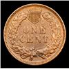 Image 3 : 1909 Indian Cent 1c Grades Choice AU/BU Slider+
