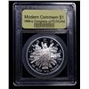 Image 2 : Proof 1989-S Congress Modern Commem Dollar $1 Graded GEM++ Proof Deep Cameo BY USCG
