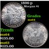 Image 1 : 1896-p Morgan Dollar $1 Grades Choice Unc