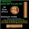 Image 1 : Shotgun Lincoln 1c roll, Brandt Wrapper 1976-d 50 pcs