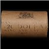Image 4 : ***Auction Highlight*** Full $20 Bank of Montreal Roll of Silver Mix date with 1965 Ends, Canadian D