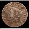 Image 2 : 1822 Coronet Head Large Cent 1c Grades vg+