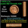Image 1 : Shotgun Lincoln 1c roll, 1974-s 50 pcs Brandt Wrapper