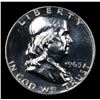 Image 2 : Proof 1963 Franklin Half Dollar 50c Grades GEM+ Proof
