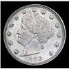 Image 2 : 1883 N/C Liberty Nickel 5c Grades Choice Unc
