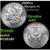 Image 1 : 1890-s Morgan Dollar $1 Grades Select Unc