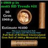 Image 1 : Shotgun Lincoln 1c roll, Brandt Wrapper 1968-p 50 pcs