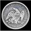 Image 3 : 1857-p Seated Liberty Quarter 25c Grades vf++