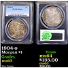 Image 1 : PCGS 1904-o Morgan Dollar $1 Graded ms63 By PCGS