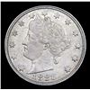 Image 2 : 1883 N/C Liberty Nickel 5c Grades Select Unc