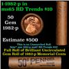 Image 1 : Shotgun Lincoln 1c roll, 1982-p 50 pcs Brandt Wrapper.